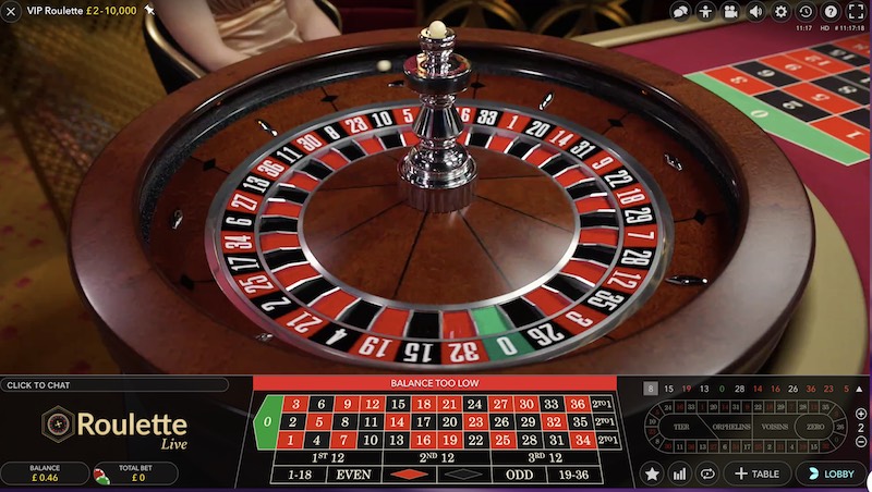 Live Roulette at Casumo